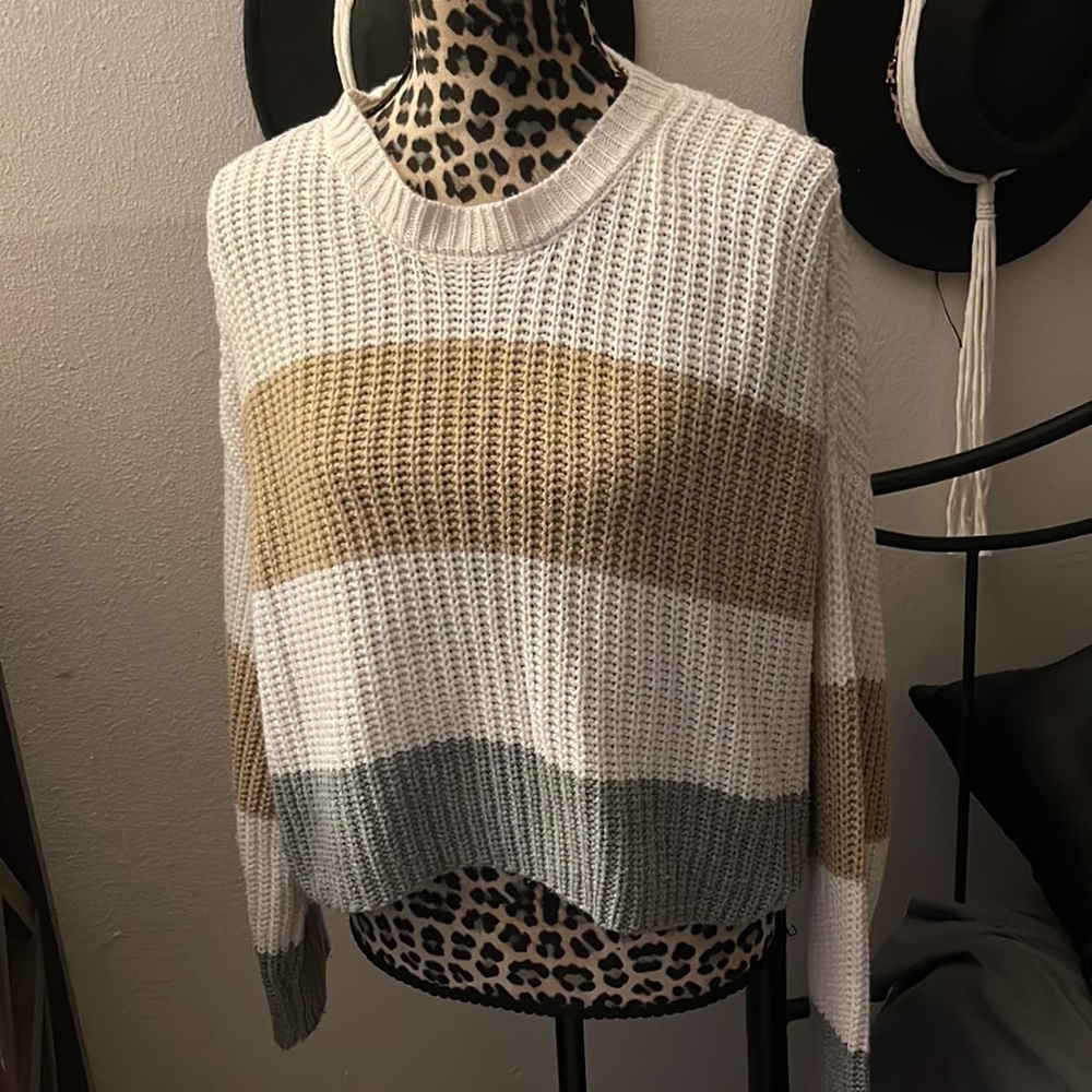 ADORABLE STRIPED SWEATER - Picture 2 of 6